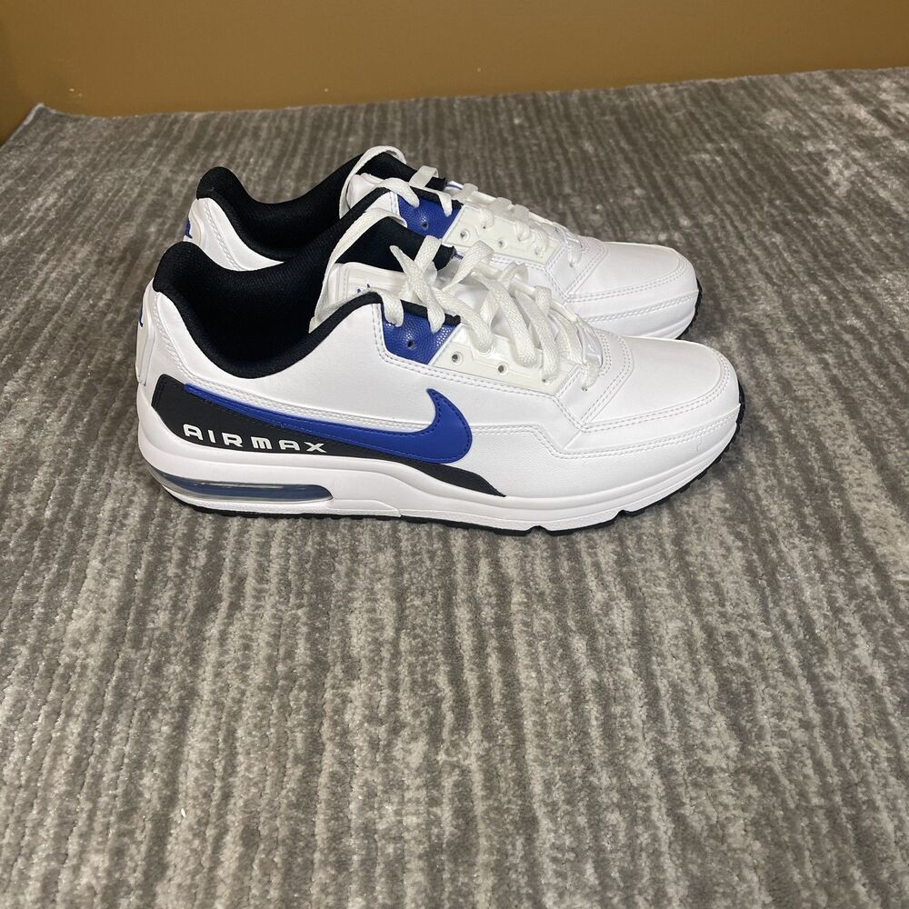 Nike Air Max Shoes Mens Size 9.5 White Blue Running Sneakers IM4674-101